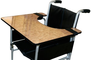 taula universal amb velcros per a cadira